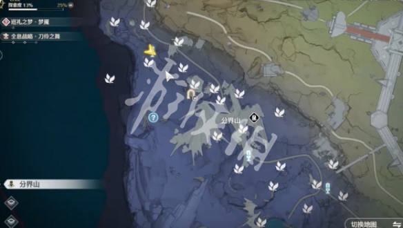 鸣潮血叶荚蒾全收集路线
