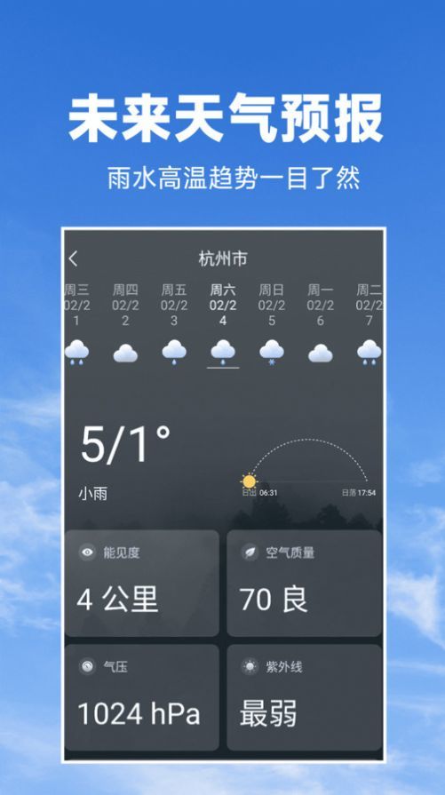 天气预报知app中文版