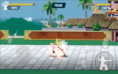 火柴人龙珠战士对决免费绿色版