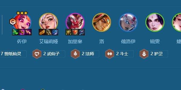 金铲铲之战s11七剪纸仙灵佐伊阵容怎么玩