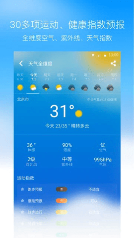 奈斯天气精简版app专业版