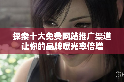探索十大免费网站推广渠道让你的品牌曝光率倍增 