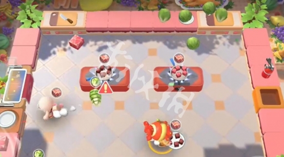 暴吵萌厨冒险模式1-3五星攻略