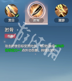 剑侠情缘零烈羽武学技能介绍
