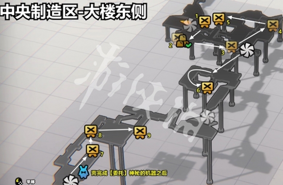绝区零中央制造区小卡格车宝箱位置大全