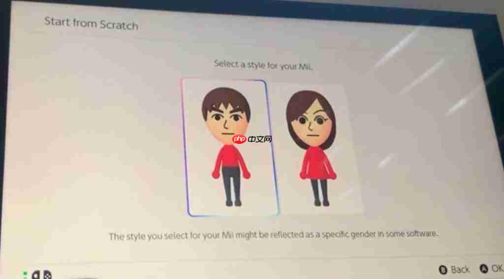 Switch2取消Mii性别选项：玩家只能选择角色风格-如何获取高级道具