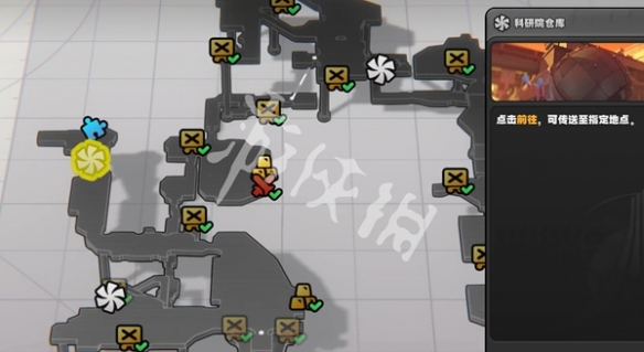 绝区零科研院旧址小卡格车宝箱位置大全