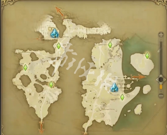 ff14手游风脉位置大全