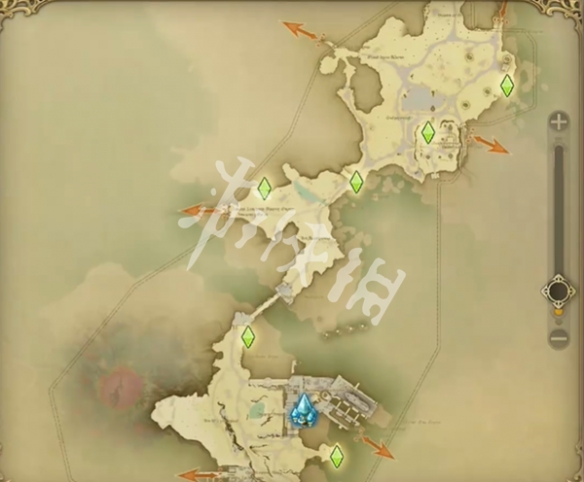 ff14手游拉诺西亚风脉位置大全