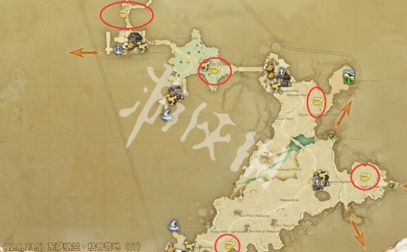 ff14手游神奇的松鼠宝箱位置大全