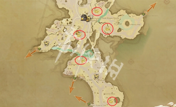 ff14手游神奇的松鼠宝箱位置大全