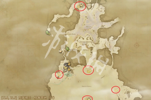 ff14手游神奇的松鼠宝箱位置大全