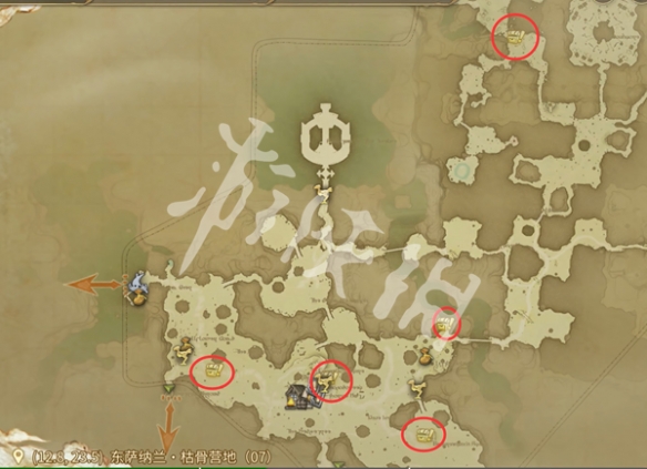 ff14手游神奇的松鼠宝箱位置大全