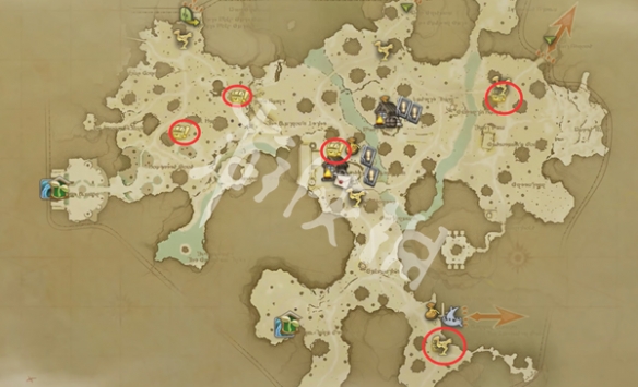ff14手游神奇的松鼠宝箱位置大全