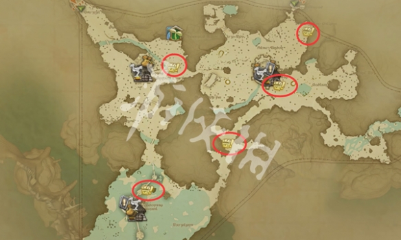 ff14手游神奇的松鼠宝箱位置大全