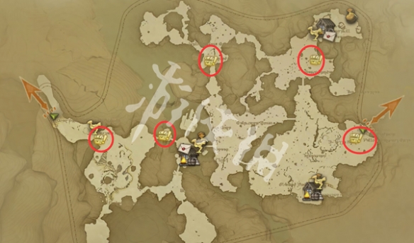 ff14手游神奇的松鼠宝箱位置大全