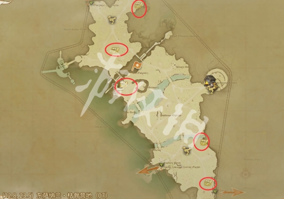 ff14手游神奇的松鼠宝箱位置大全