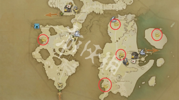 ff14手游神奇的松鼠宝箱位置大全