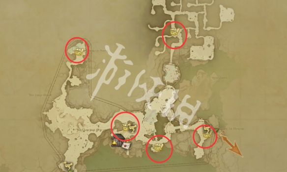 ff14手游神奇的松鼠宝箱位置大全