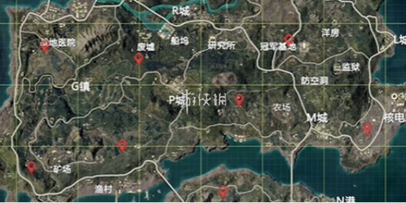 和平精英密室位置大全