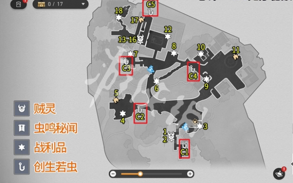 崩坏星穹铁道哀丽秘榭若虫位置大全